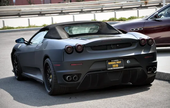 Picture black, F430, Ferrari, Matte
