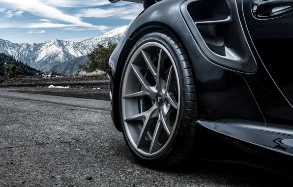 Picture wheel, 911, Porsche, black, disk, Porsche, Carrera, Turbo, Carrera, 2015