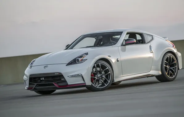 Picture nissan, white, tuning, 370z, nismo