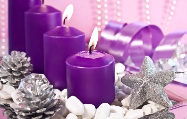 Picture holiday, new year, candles, the scenery, happy new year, christmas decoration, Christmas Wallpaper, christmas color