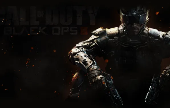 Picture weapons, guns, hero, Call of Duty: Black Ops 3