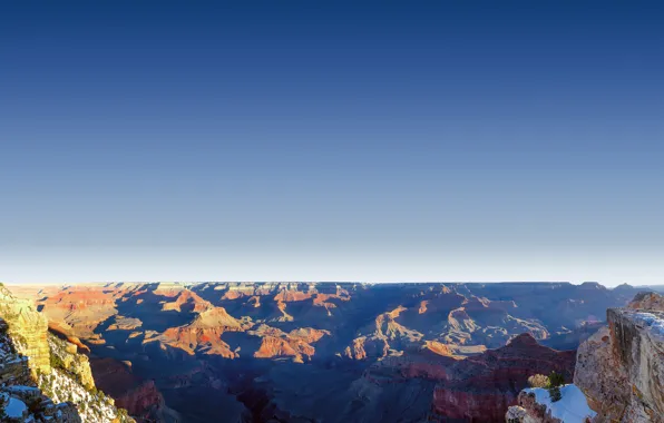 Picture sky, Grand Canyon, Mather Point