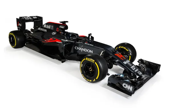 Picture McLaren, white background, formula 1, the car, Honda, Formula 1, Honda, McLaren, MP4-31