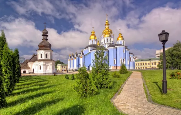 Picture temple, Ukraine, St Michael's Cathedral
