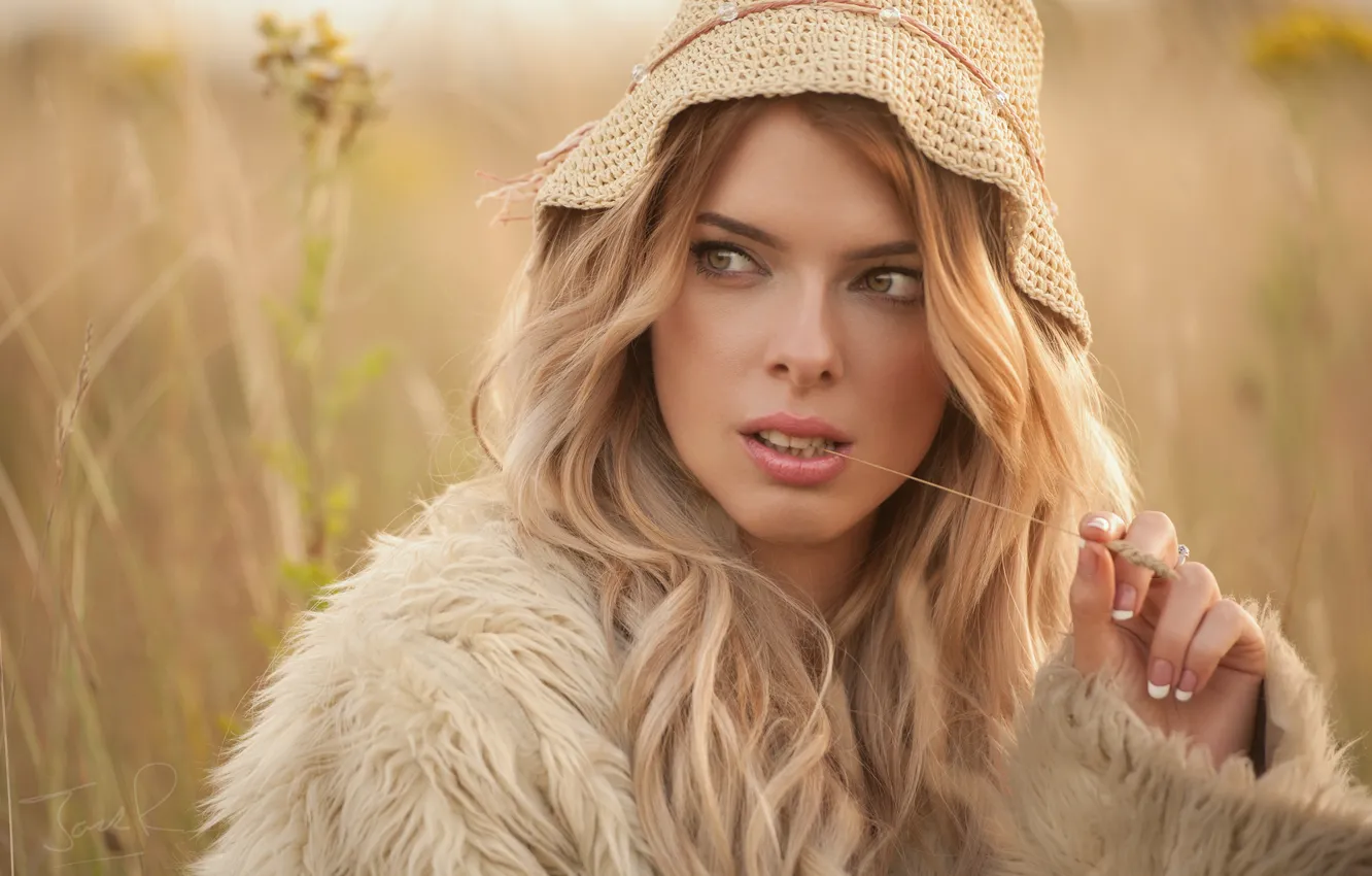Wallpaper look, style, model, hair, hat, Jolie Louise images for ...