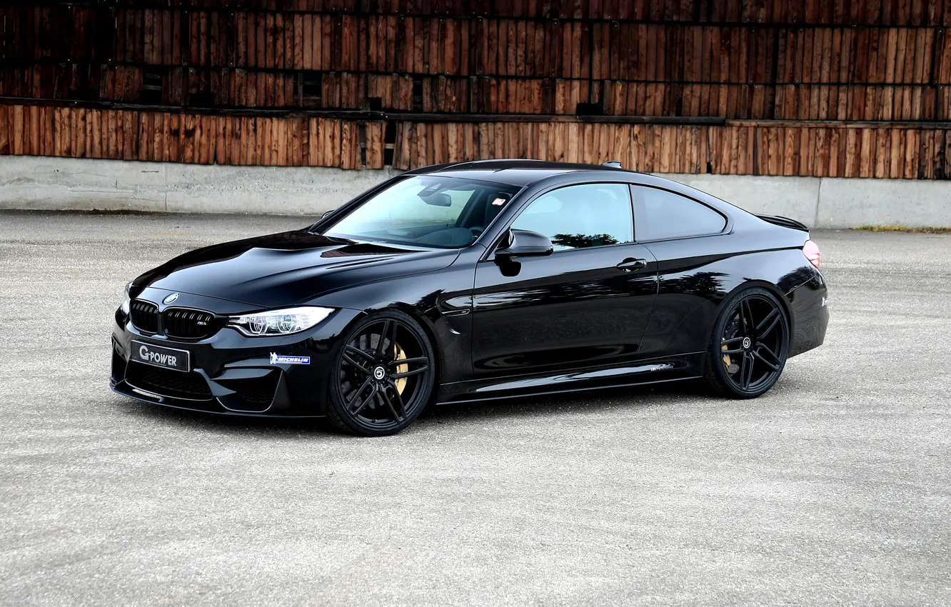 Photo wallpaper BMW, coupe, BMW, G-Power, Black, Coupe, F82