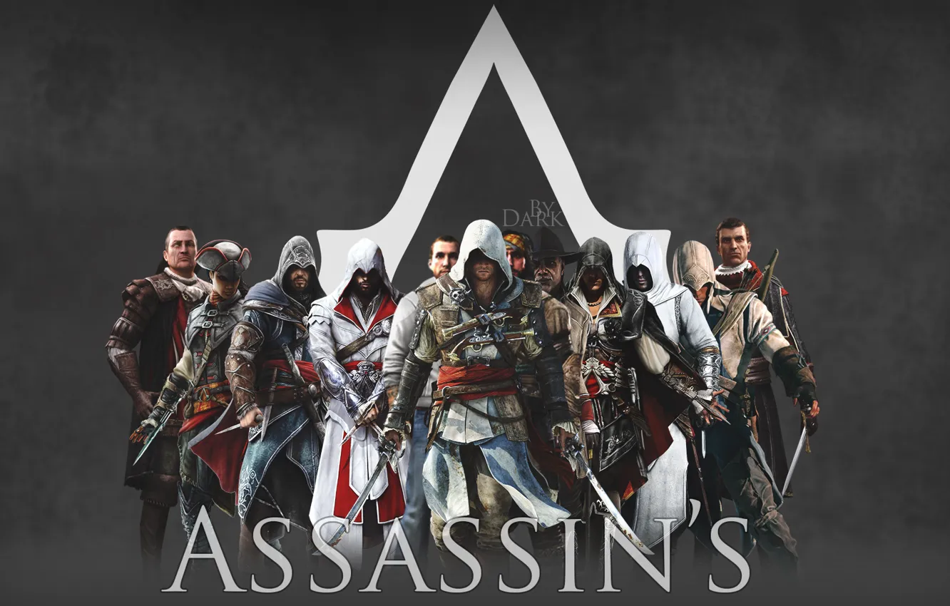 Photo wallpaper Ezio, Edward, Assassin's Creed, Ezio, Edvard