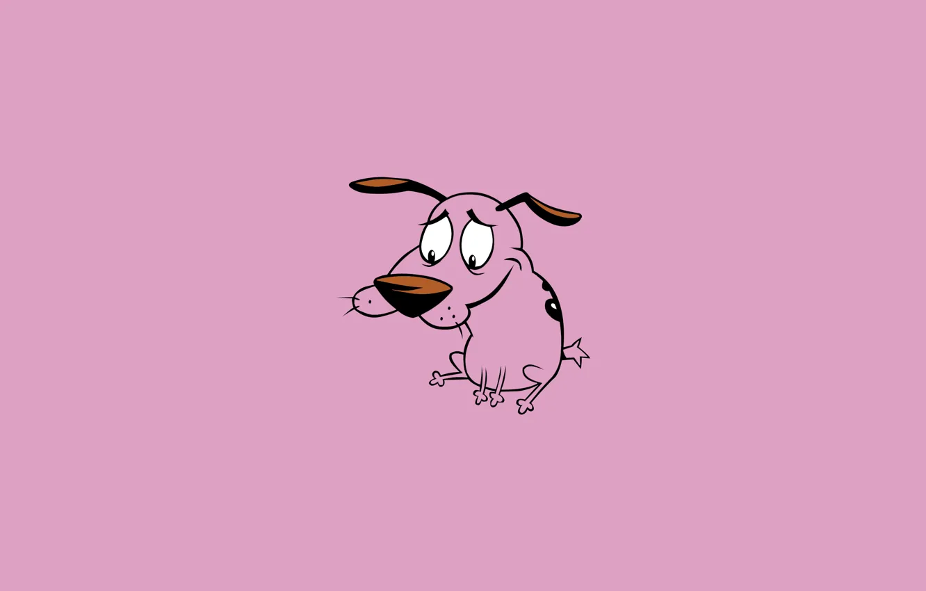 Wallpaper Emotions Dog Courage The Cowardly Dog Courage