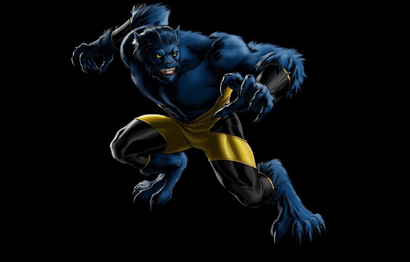 Wallpaper black background, Beast, Comics images for desktop, section  фантастика - download