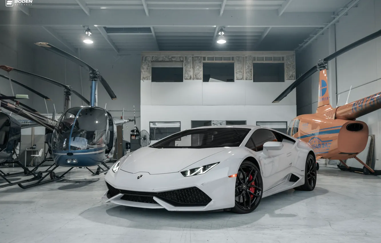 Photo wallpaper Lamborghini, build, 2016, huracan, lmboden