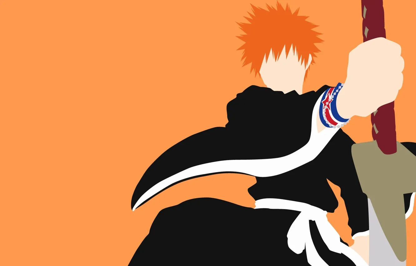 Wallpaper Sword Game Star Bleach Anime Katana Boy Asian Kurosaki Ichigo Manga Minimalism Japanese Orange Hair Oriental Asiatic Powerful Images For Desktop Section Minimalizm Download Although originally normal swords, he used a rock to shape his swords to have a jagged edge, perfect for tearing through flesh, which is more to his liking. wallpaper sword game star bleach