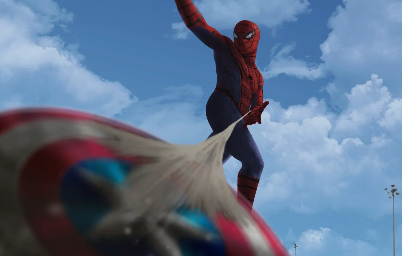 Spider Man, Captain America: Civil War