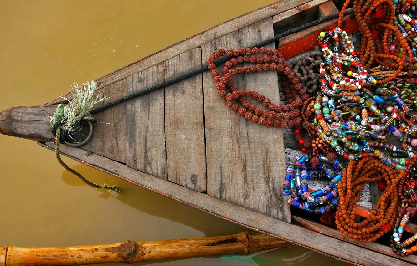 Wallpaper river, boat, India, Ganges, Varanasi images for desktop, section  разное - download