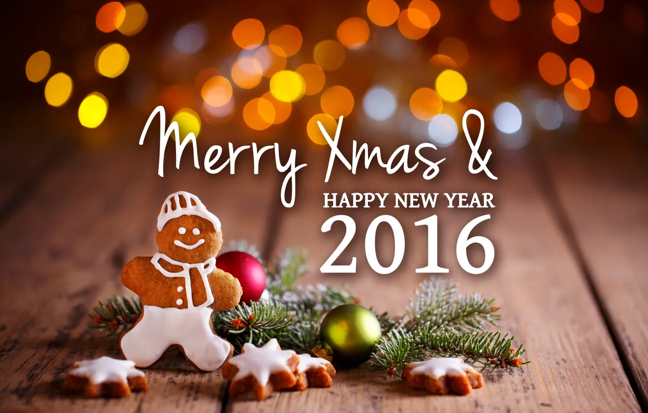 Photo wallpaper decoration, New Year, Christmas, Christmas, New Year, Xmas, decoration, Happy, Merry, 2016
