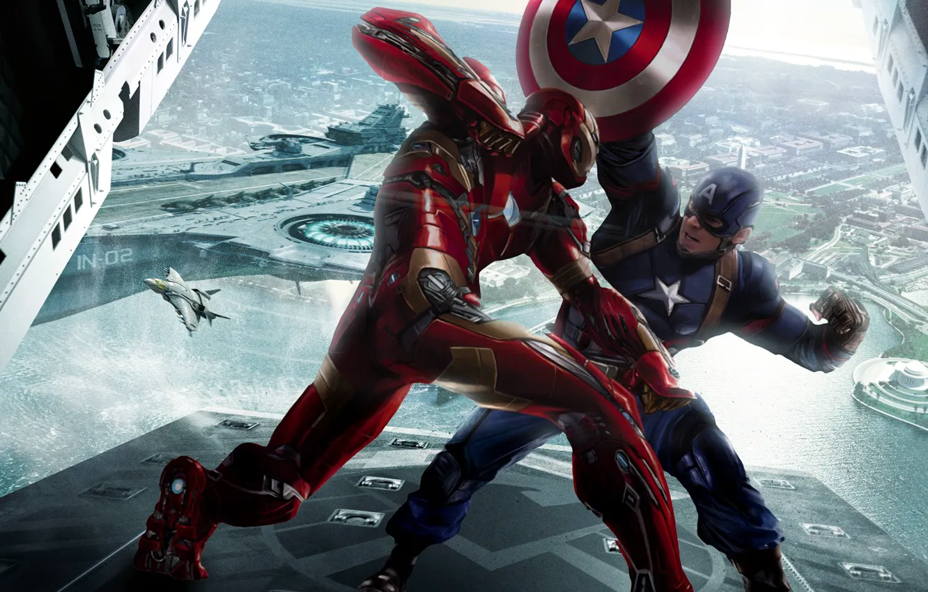 Wallpaper marvel, superheroes, Captain America: Civil War, Captain America  3, the first avenger: the confrontation images for desktop, section фильмы  - download