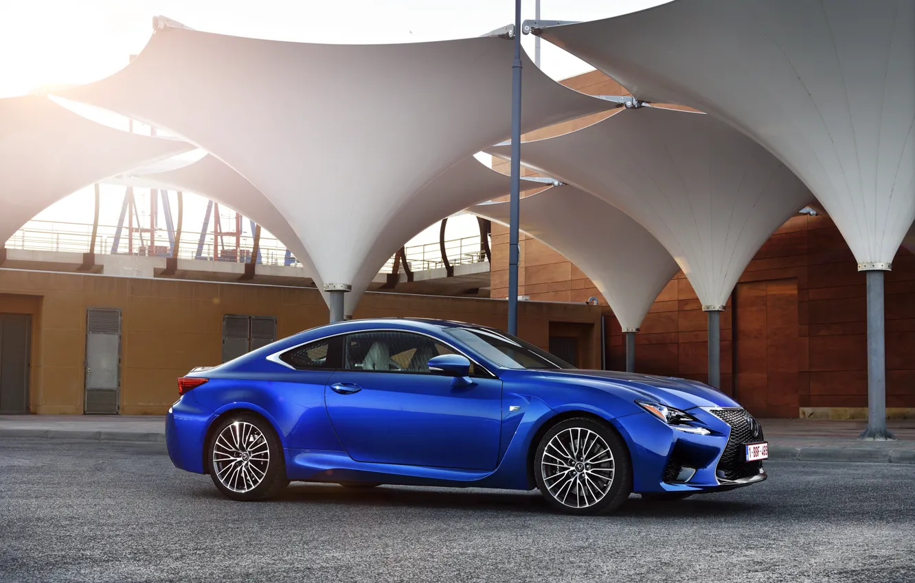 Photo wallpaper blue, Lexus, Lexus, RC F