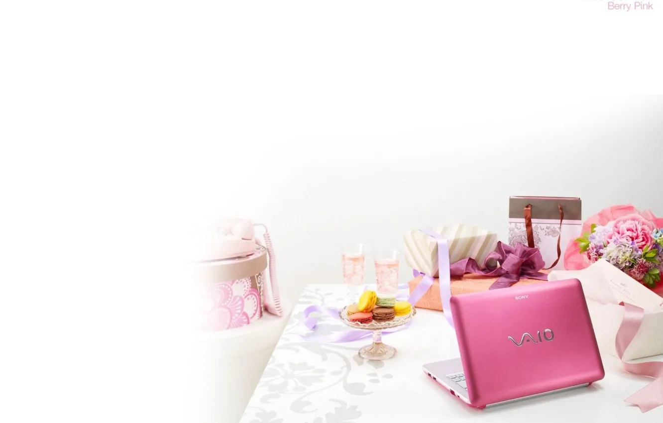 Wallpaper Table Pink Gifts Laptop Sony Vaio Images For Desktop Section Hi Tech Download