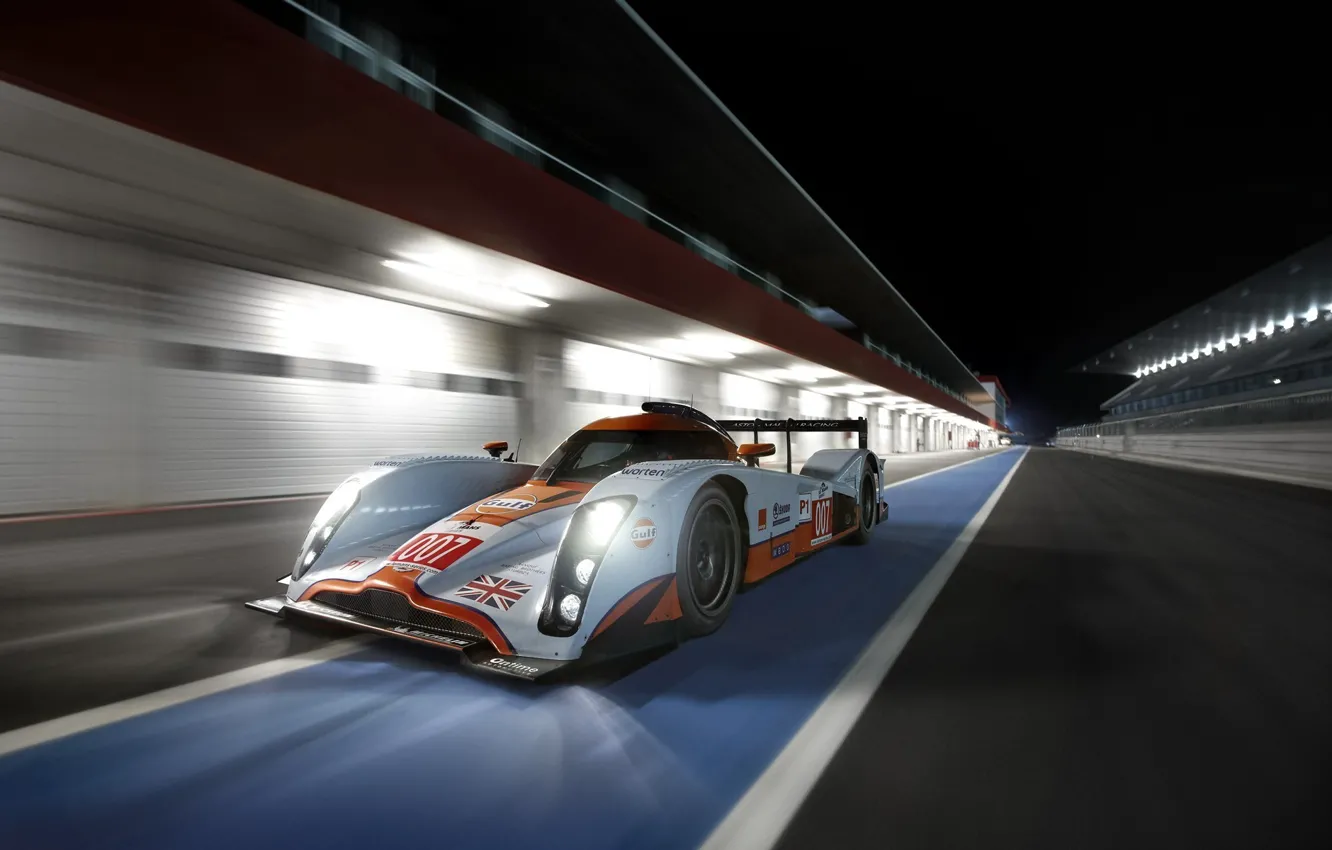 Photo wallpaper speed, racing car, Track