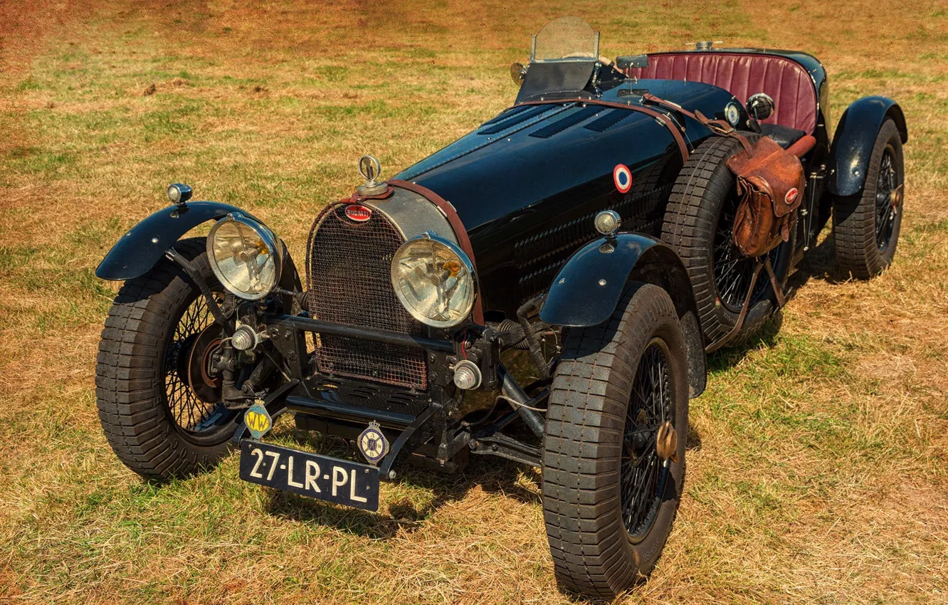 Photo wallpaper retro, Bugatti, rarity, Bugatti Type 35, 1924-1931, Pur Sang