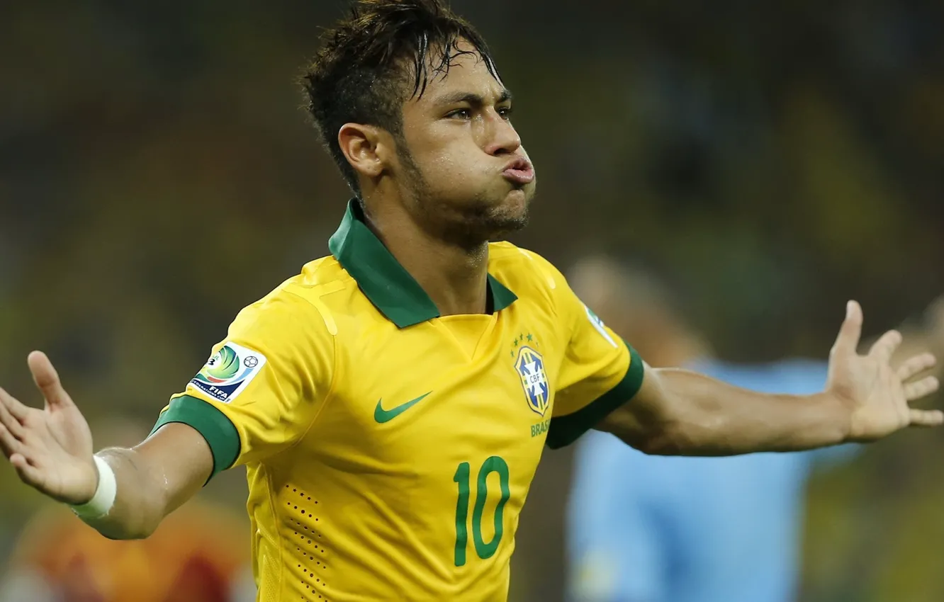 Wallpaper Brazil, Neymar, soccer player images for desktop, section мужчины  - download