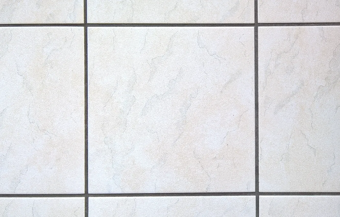 Photo wallpaper wallpaper, white, stone, texture, square, background, pattern, floor, kitchen, black lines