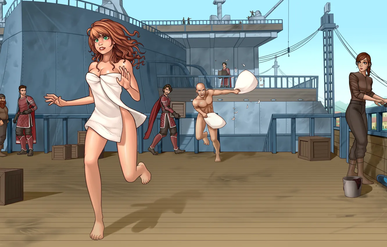 Naked Woman Animated Screensaver