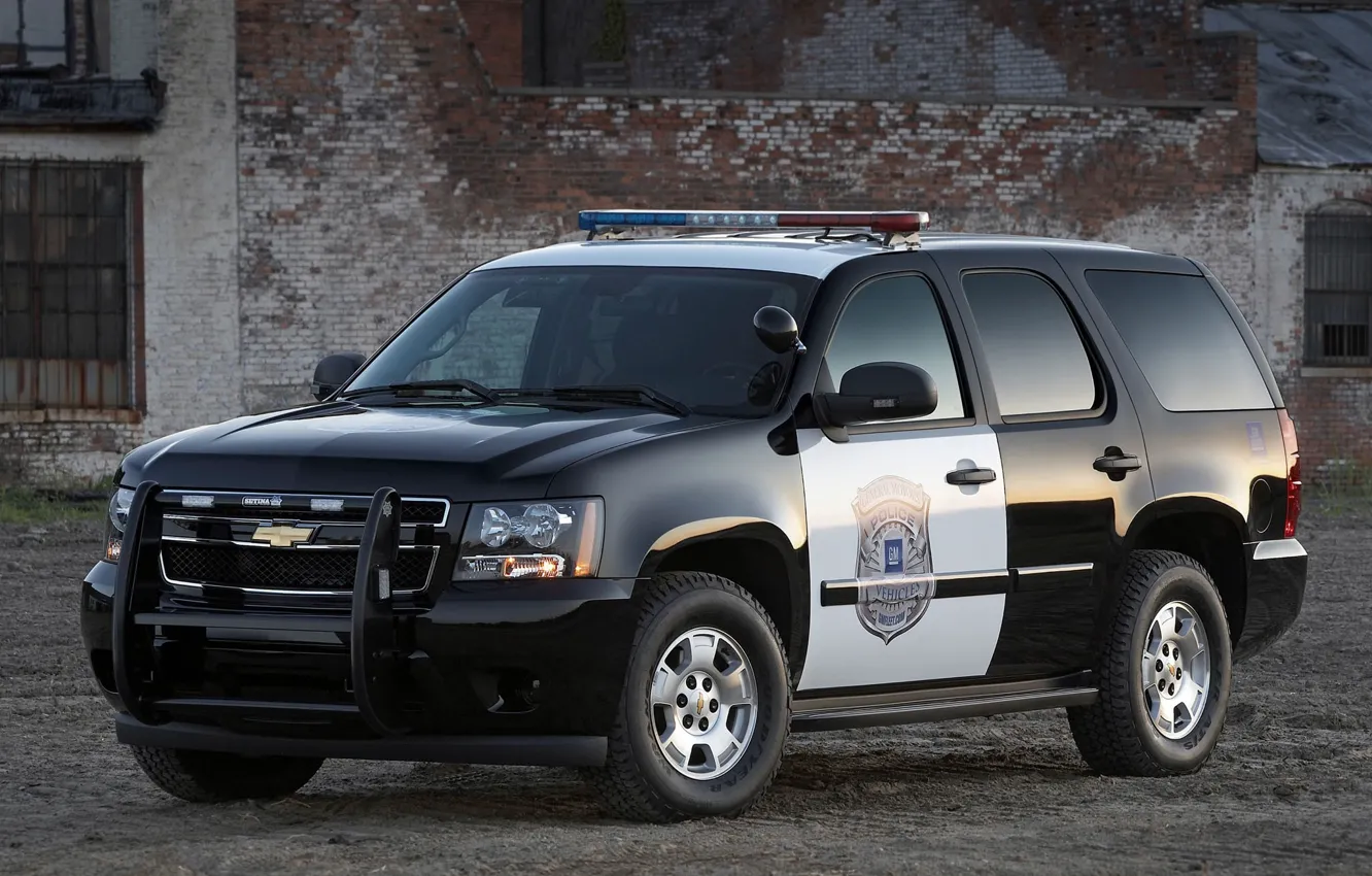 Photo wallpaper Police, Chevrolet, Jeep