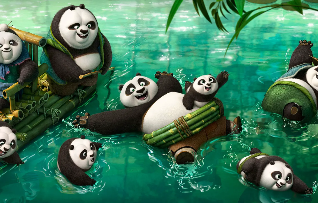 Wallpaper Action, Nature, Water, DreamWorks, Men, Girls, Wallpaper, Family,  Old, Women, Kung Fu Panda 2, River, Year, EXCLUSIVE, Animation, 20th  Century Fox images for desktop, section фильмы - download