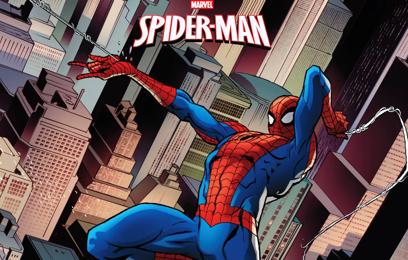Wallpaper spider-man, marvel, comics images for desktop, section фантастика  - download