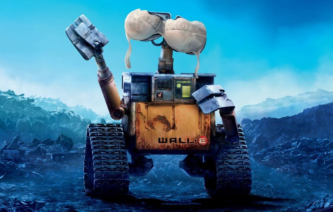 Wallpaper robot, Wall-e, bra images for desktop, section фильмы - download