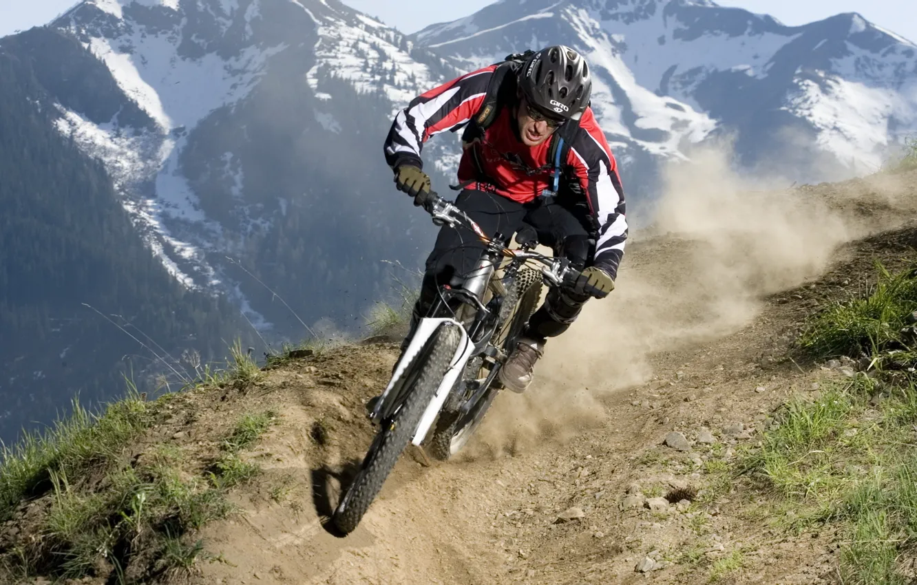 Wallpaper mountains, bike, downhill, mtb images for desktop, section спорт  - download