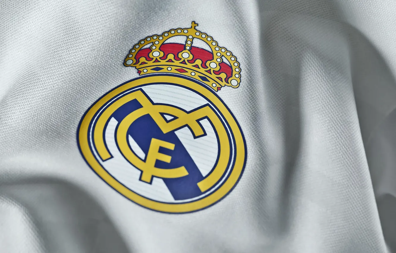 Wallpaper wallpaper, sport, logo, football, Real Madrid CF images for  desktop, section спорт - download