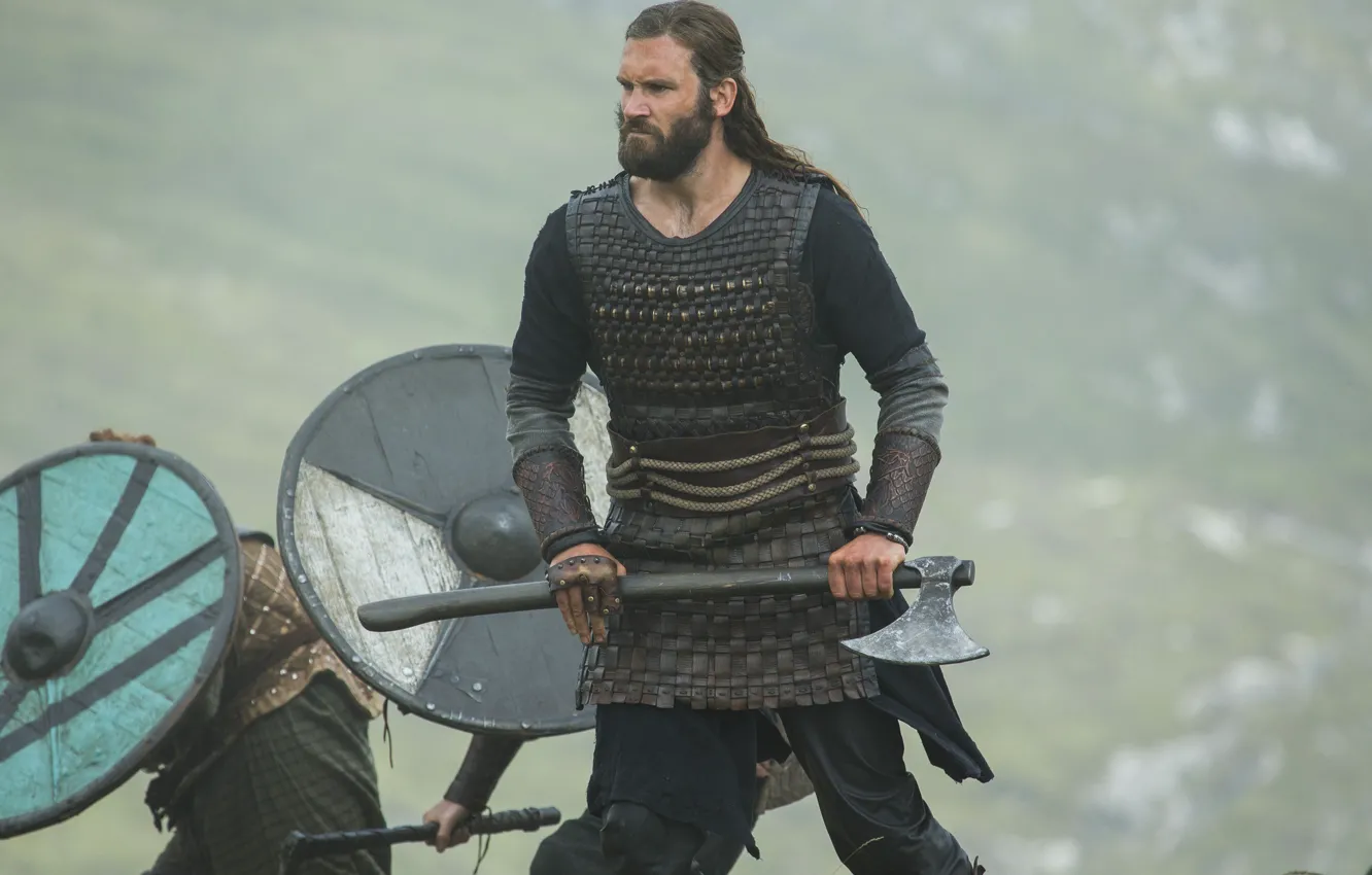 Clive Standen Rollo Axe Vikings TV Series Giant Print POSTER Plakat