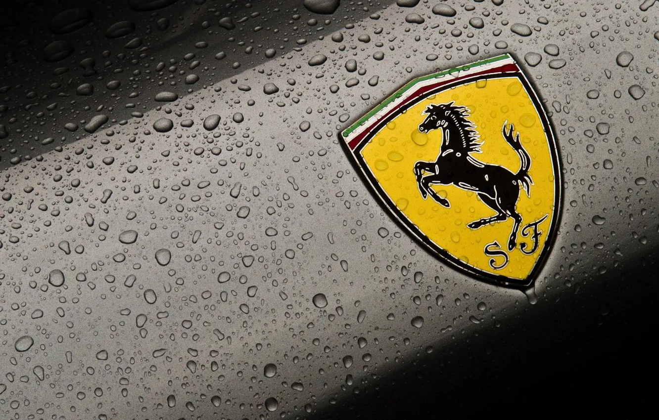 Wallpaper Ferrari, Logo, Ferrari, Label images for desktop, section  минимализм - download