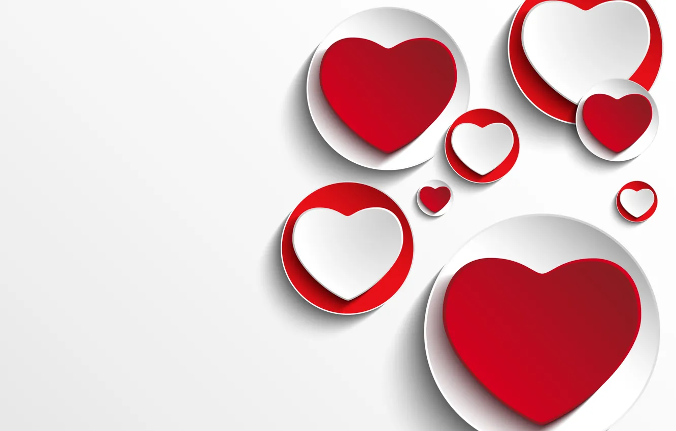 Wallpaper love, background, hearts, design, romantic, hearts, valentines  images for desktop, section рендеринг - download