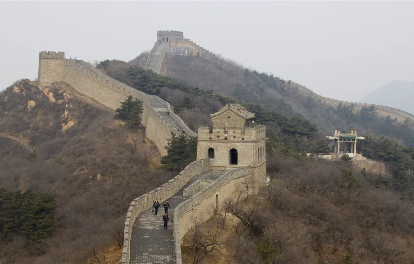 Photo wallpaper China, China, The Great Wall Of China, wal stone