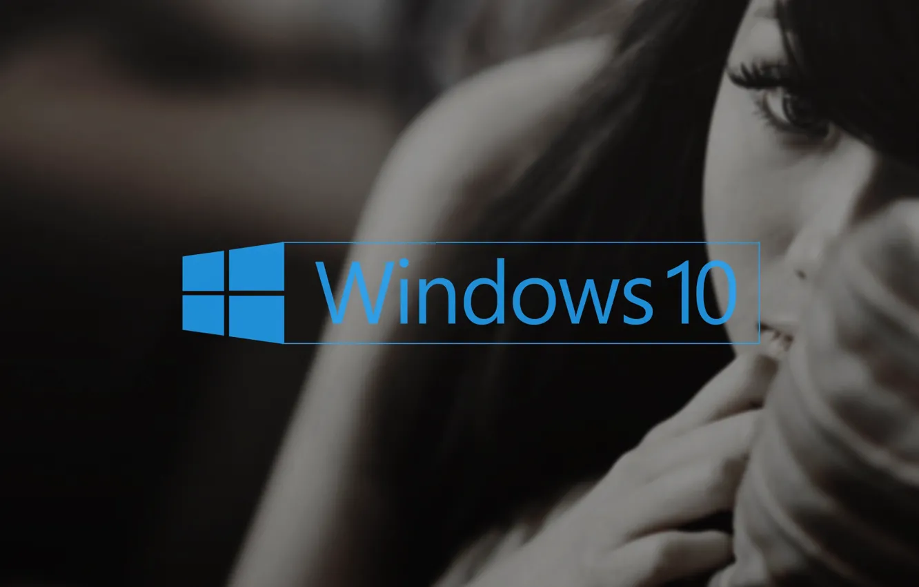 Wallpaper Girl Logo Windows10 Images For Desktop Section Devushki Download