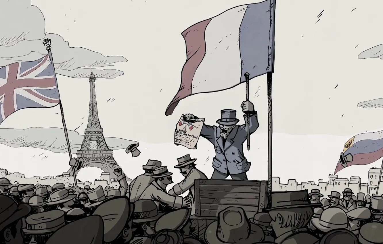Wallpaper Paris, Game, War, Valiant Hearts: The Great War images for  desktop, section игры - download