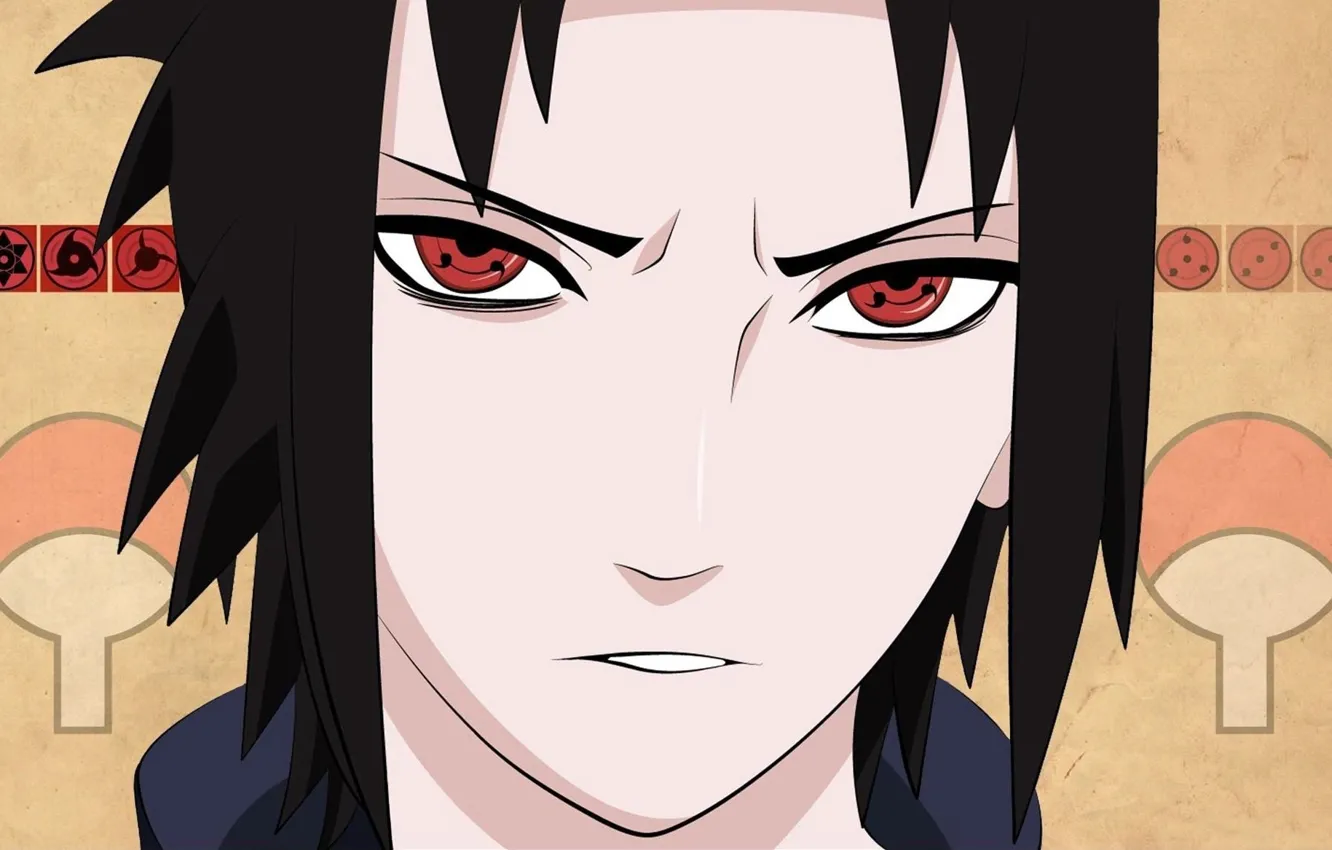 Wallpaper Game Naruto Anime Boy Sasuke Sharingan Ninja