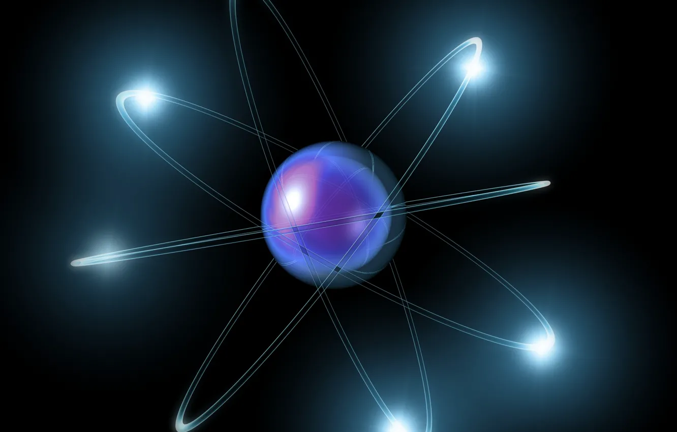 Wallpaper light, science, orbit, chemistry, physics, atom, electron images  for desktop, section рендеринг - download