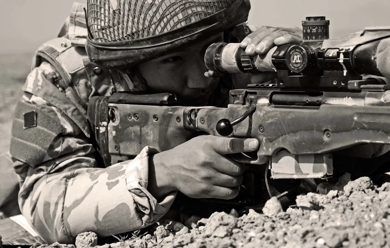 Photo wallpaper sniper, Israel, sniper