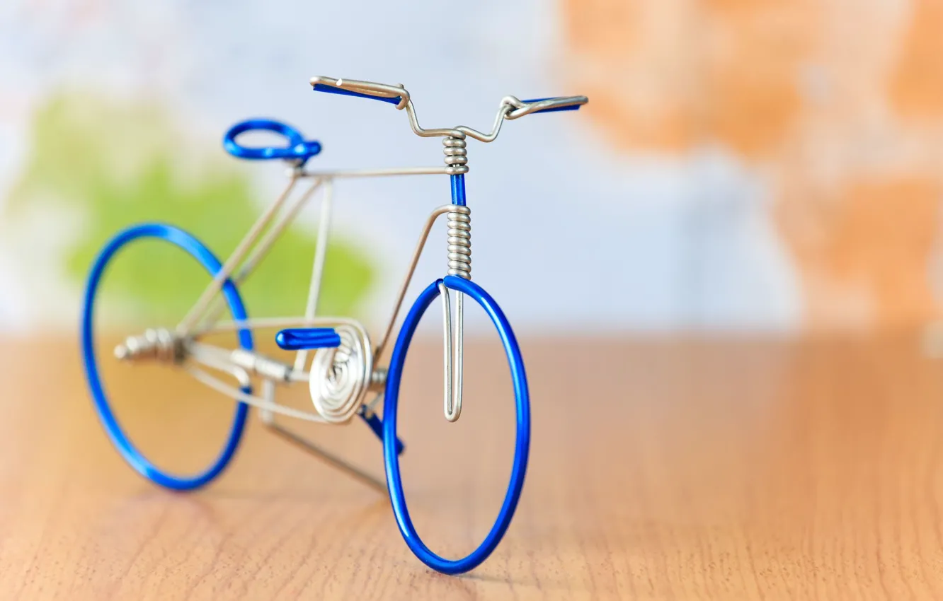Wallpaper blue, bike, background, Wallpaper, toy, wallpaper, bicycle,  different, widescreen, background, frame, full screen, HD wallpapers,  widescreen images for desktop, section разное - download