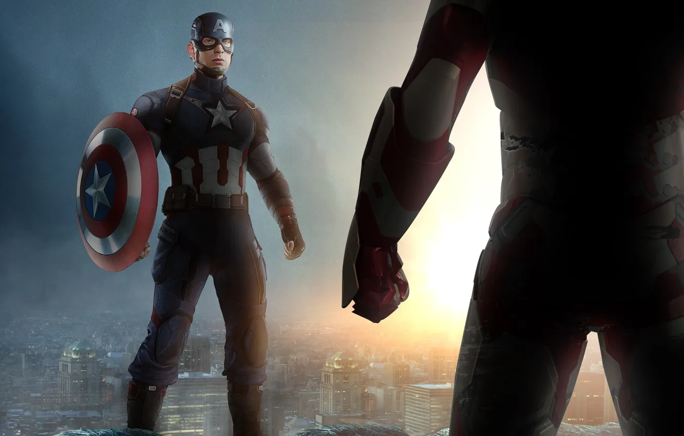 Wallpaper team, Captain America, Captain America, Civil War, The split of  the Avengers images for desktop, section фильмы - download