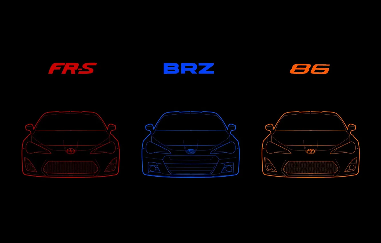 Photo wallpaper Subaru, Toyota, BRZ, GT86, FR-S, Scion