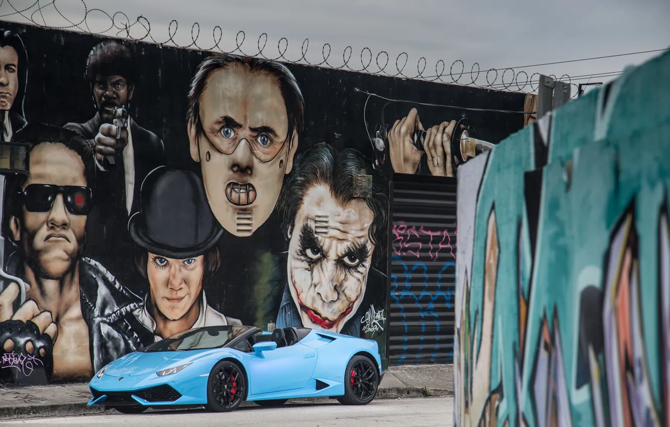 Photo wallpaper Lamborghini, Lamborghini, LP 610-4, Huracan, hurakan