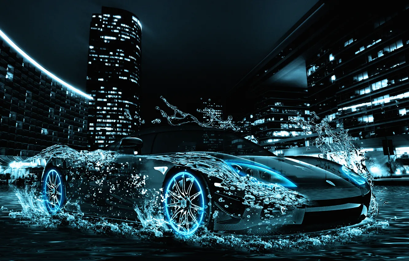 Wallpaper auto, water, machine, water car images for desktop, section  другие марки - download