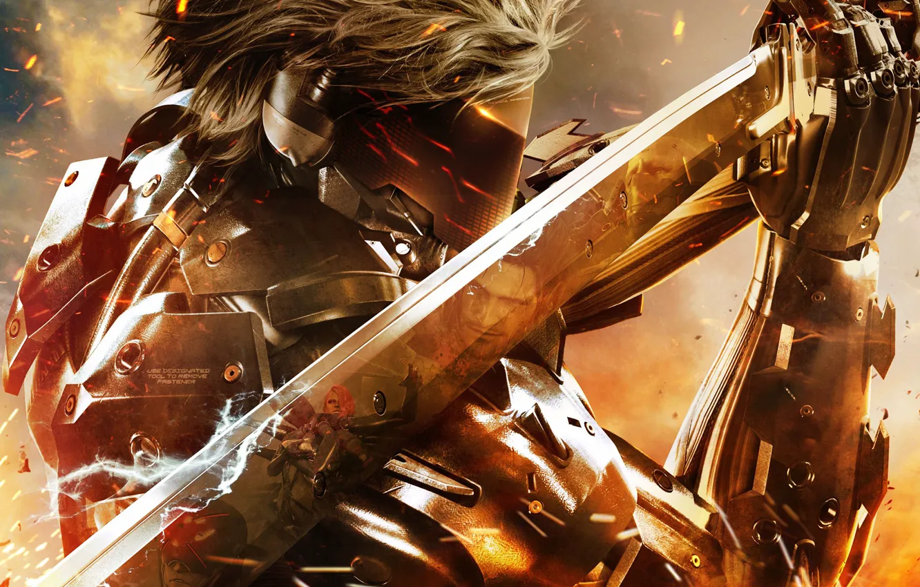 Wallpaper sword, mask, Metal Gear Rising: Revengeance images for ...