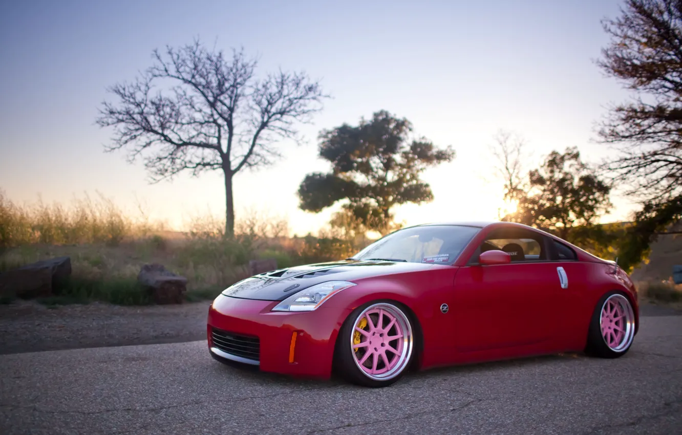 Photo wallpaper Nissan 350z, cars, auto, Tuning, Auto wallpapers, tuning cars